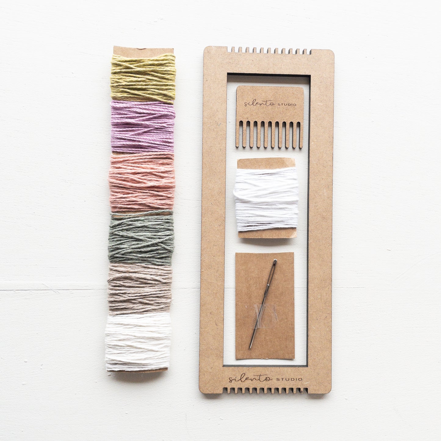Kit de Telar – Crea pulseras, colgantes y más