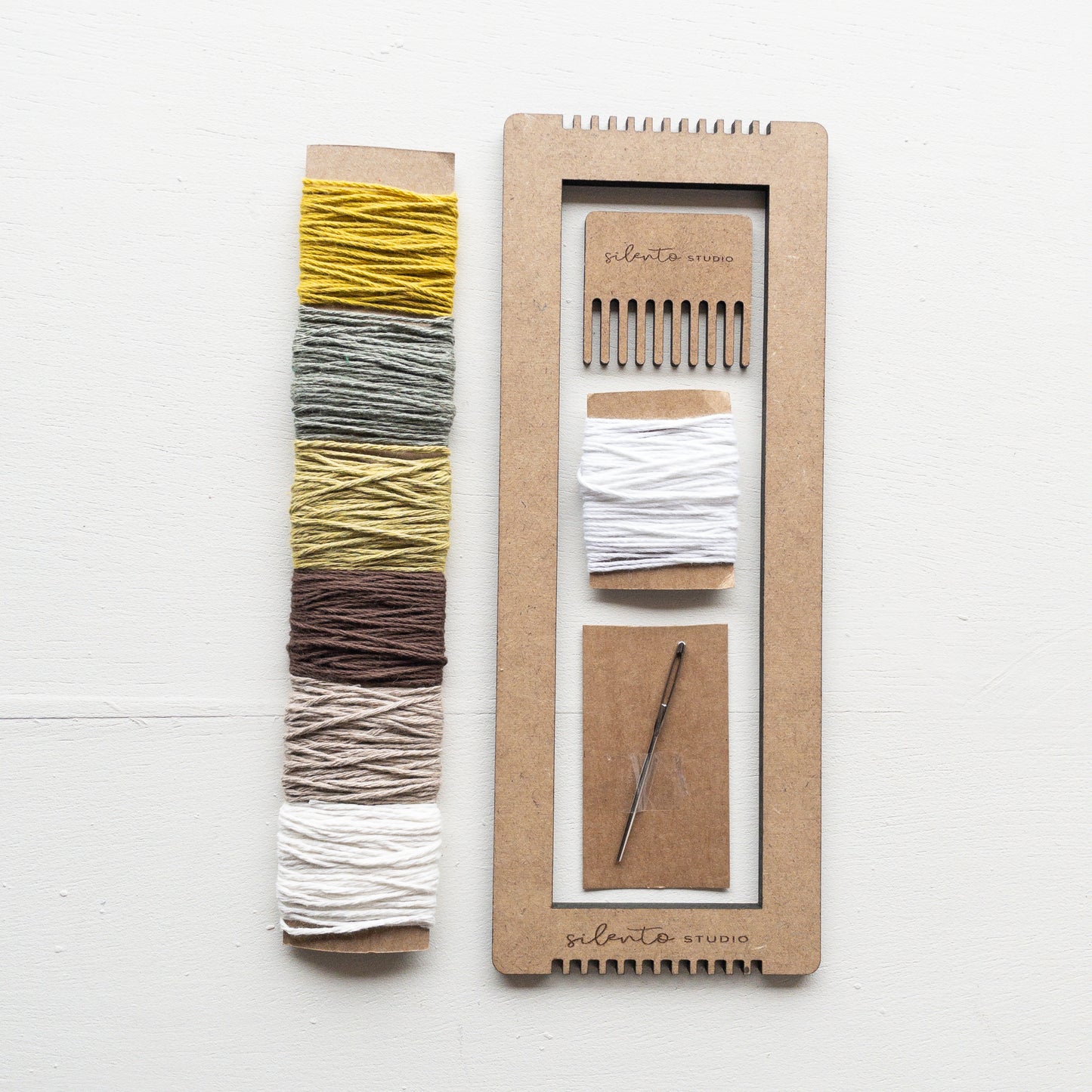 Kit de Telar – Crea pulseras, colgantes y más