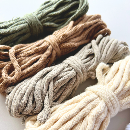 Lot de 3 couleurs de coton doux 9mm