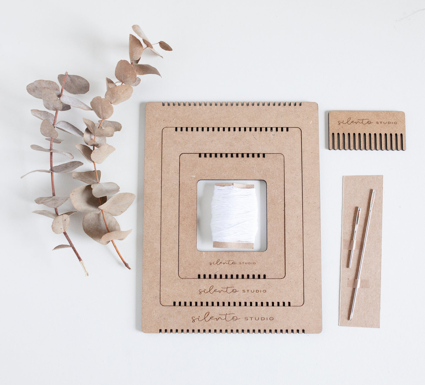 Pack de Telares de Madera - 3 Tamaños