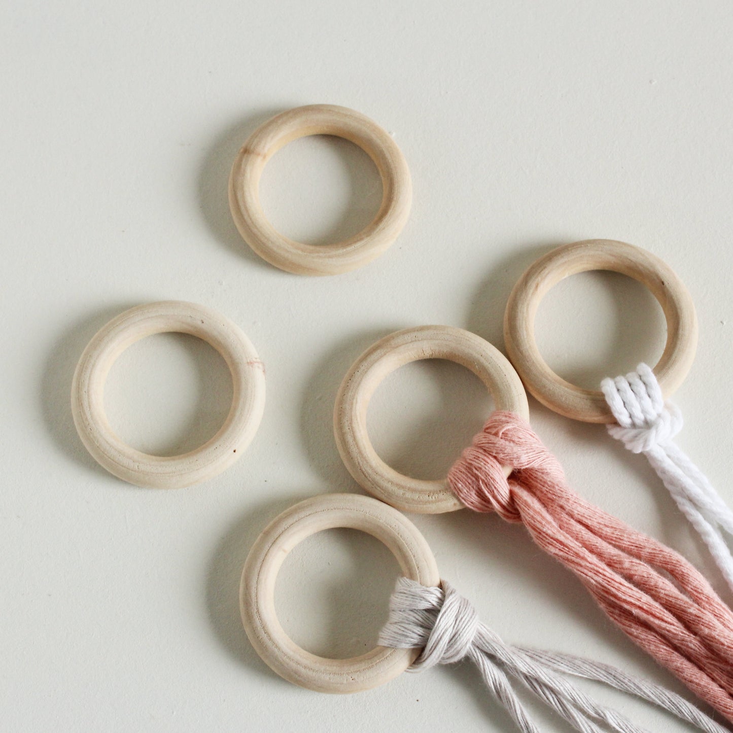 Anillas de madera