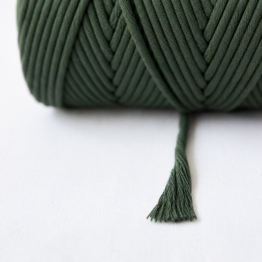 Algodón suave 4mm - Verde bosque