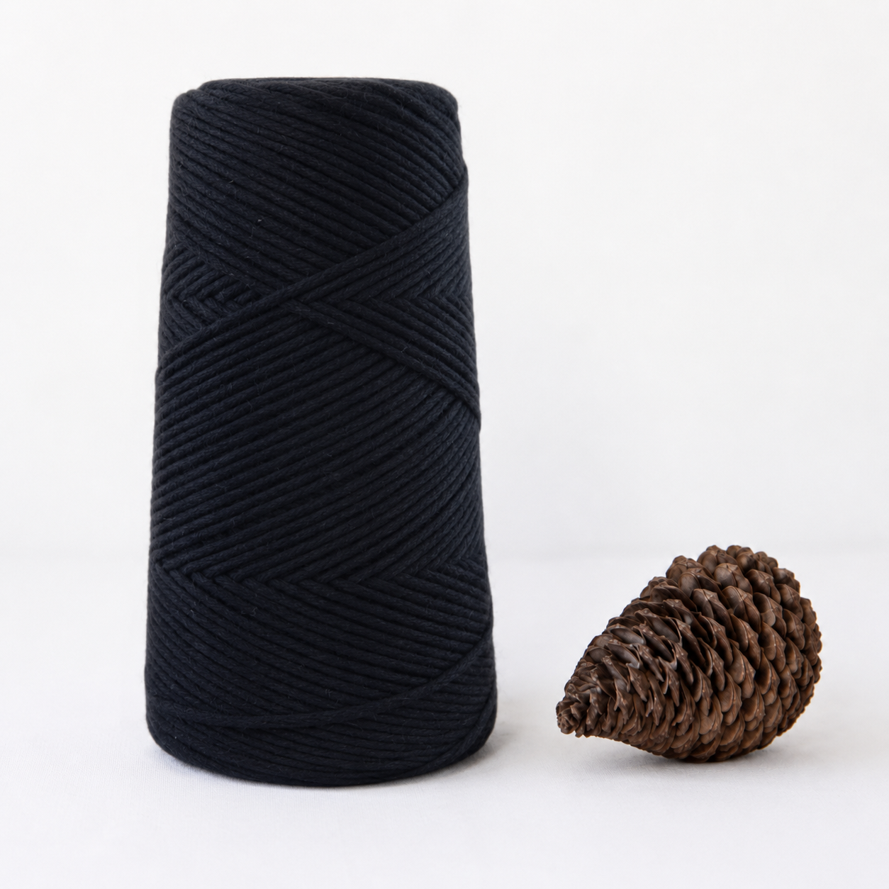 Fils de coton de 1mm, idéal pour la chaîne de métier à tisser