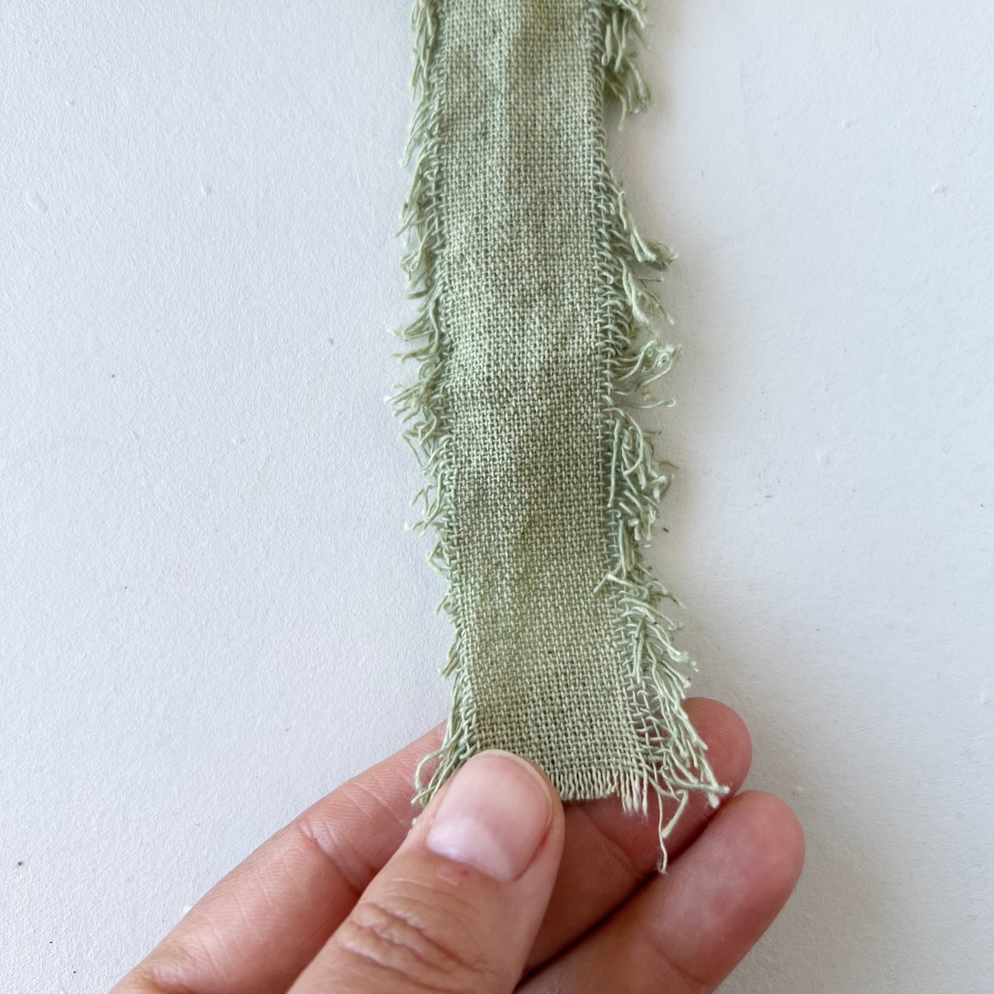 Cinta rústica de algodón deshilachada – 5 cm