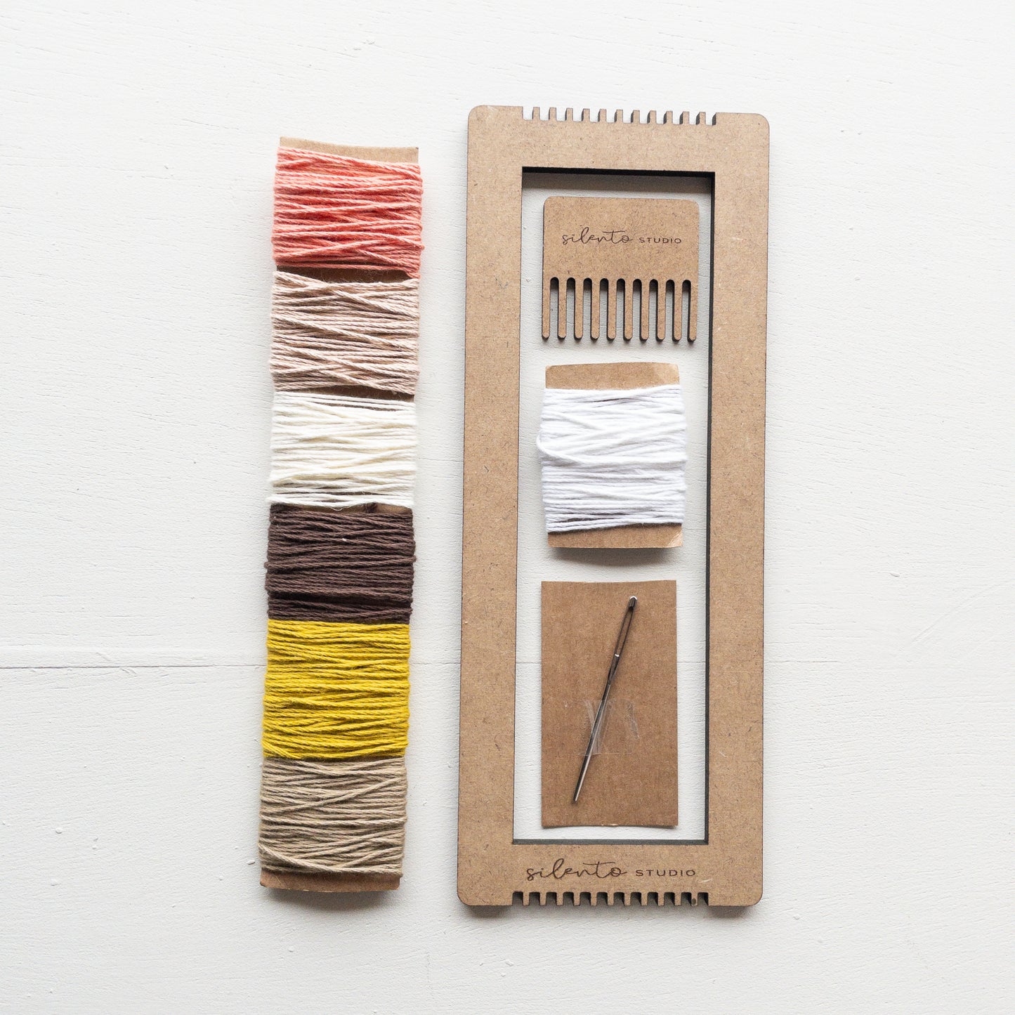 Kit de Telar – Crea pulseras, colgantes y más