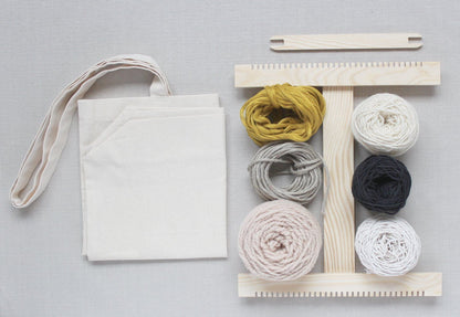 Kit de métier à tisser "Personnalise ton sac fourre-tout"