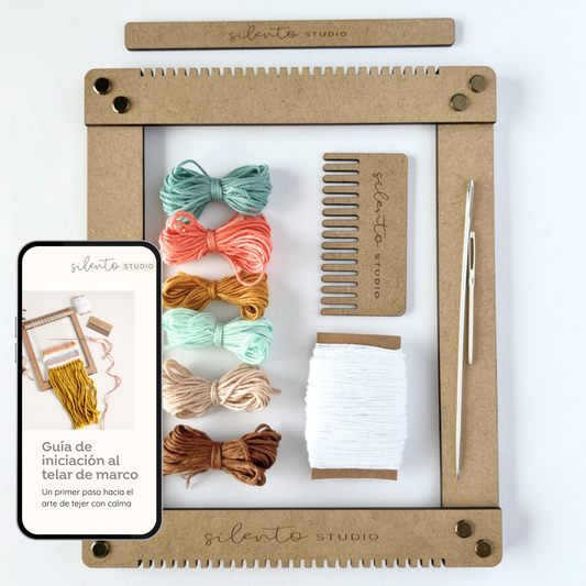 Kit de telar para piezas medianas