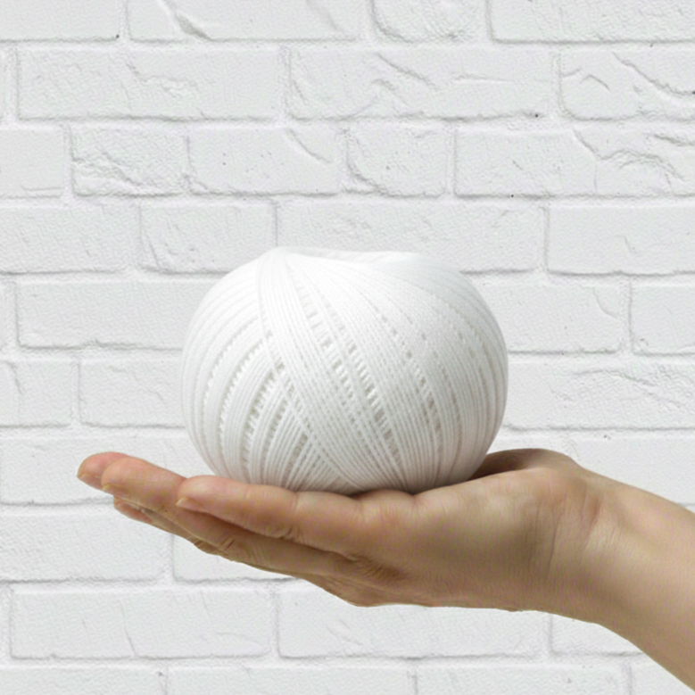 Hilos de algodón de 1mm, ideal para urdimbre de telar