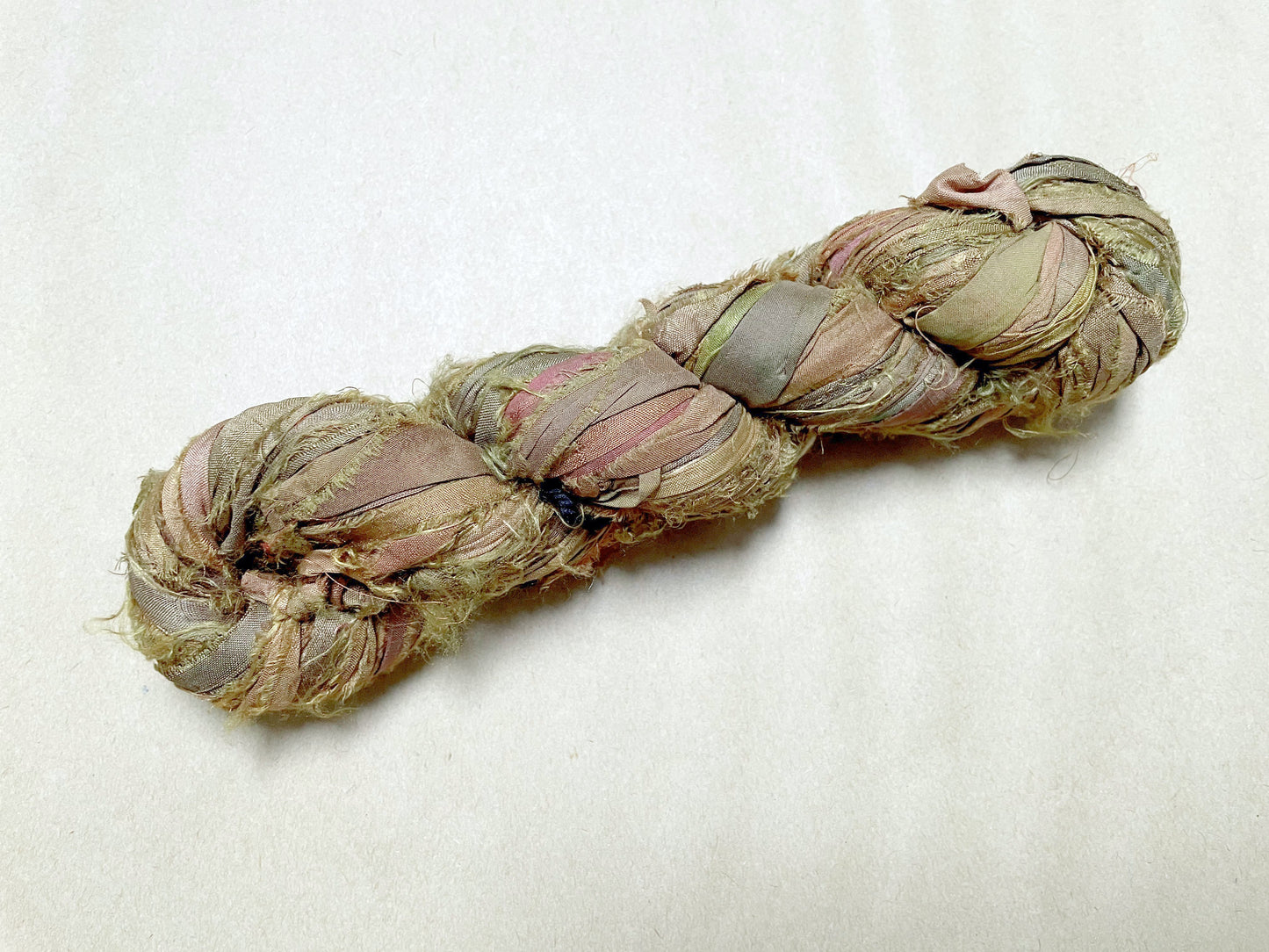 Cinta de seda sari reciclada  100gr