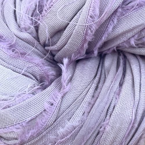Cinta de seda sari reciclada - madeja de 100gr