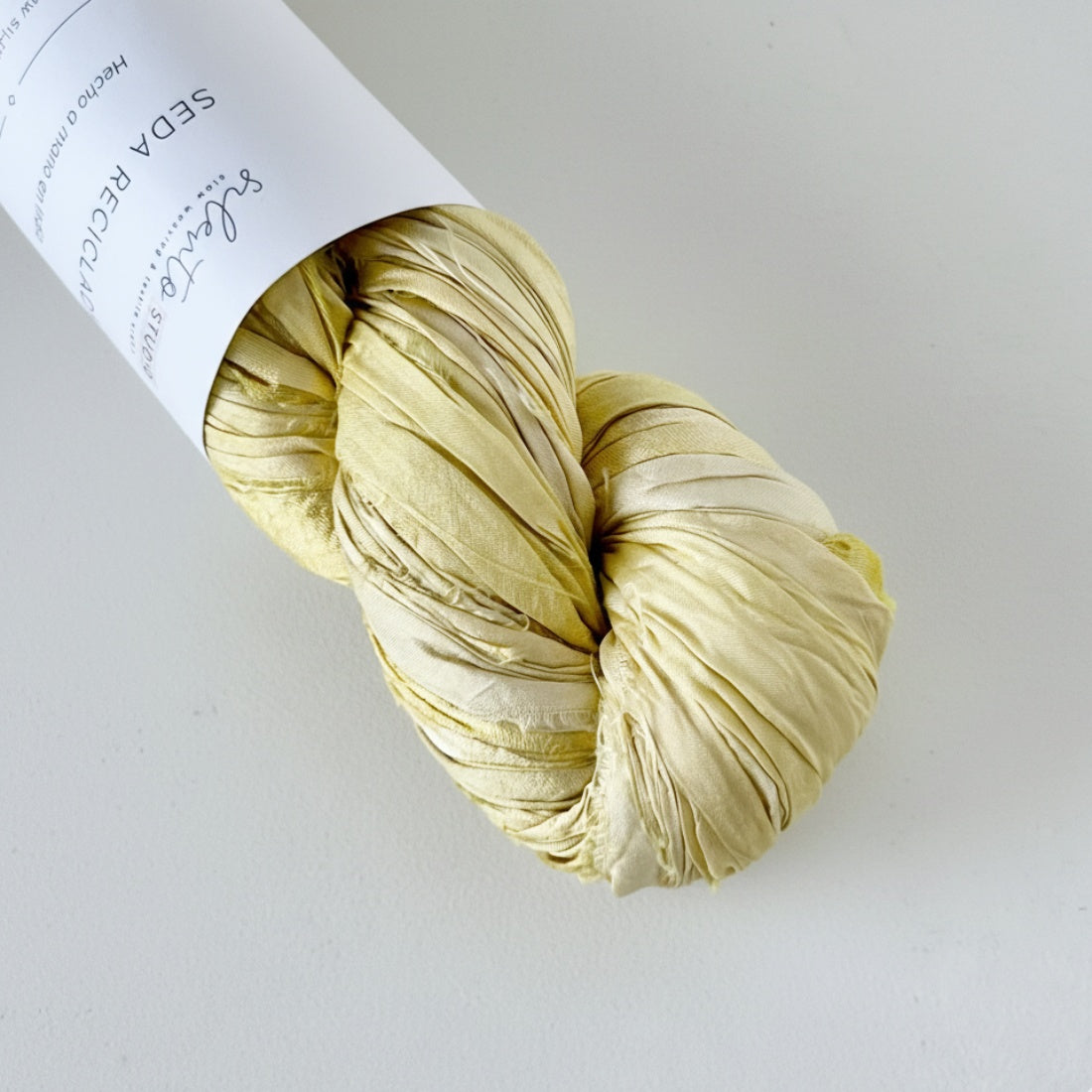Recycled sari silk ribbon - 100g skein