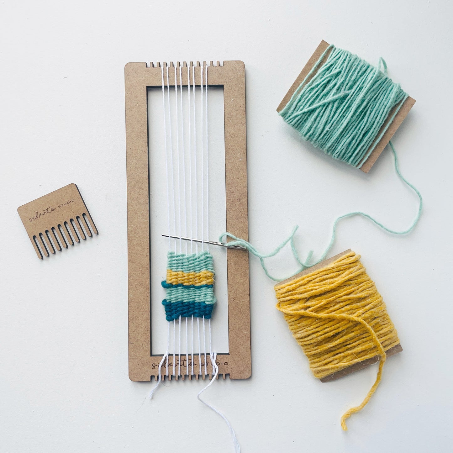 Telar de Pulseras y Separadores de Libros - Manualidades DIY