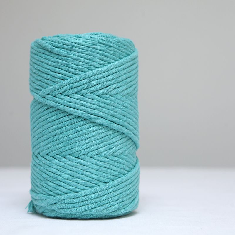 Algodón suave 4 mm Esmeralda