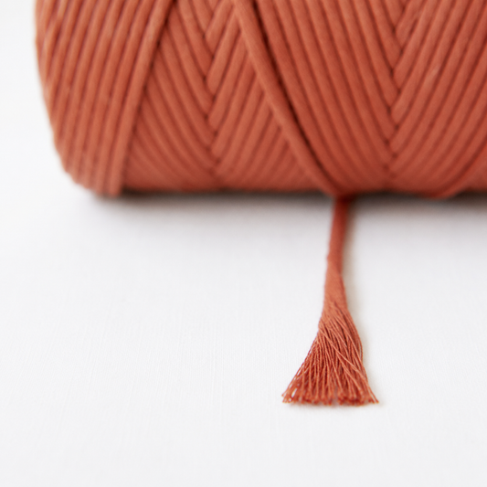 Algodón suave 4mm - Terracota