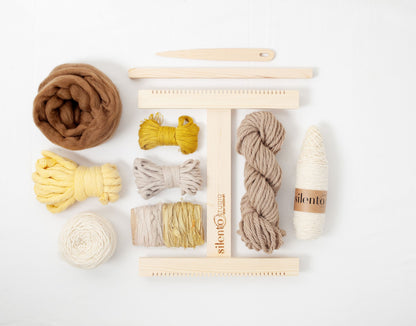 Kit de telar reciclado, tamaño mediano