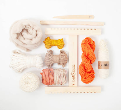 Kit de telar reciclado, tamaño mediano