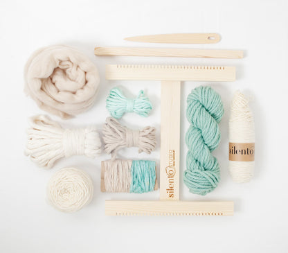 Kit de telar reciclado, tamaño mediano