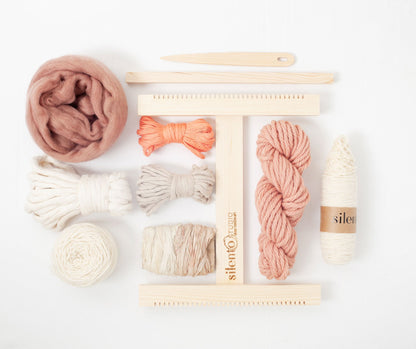 Kit de telar reciclado, tamaño mediano