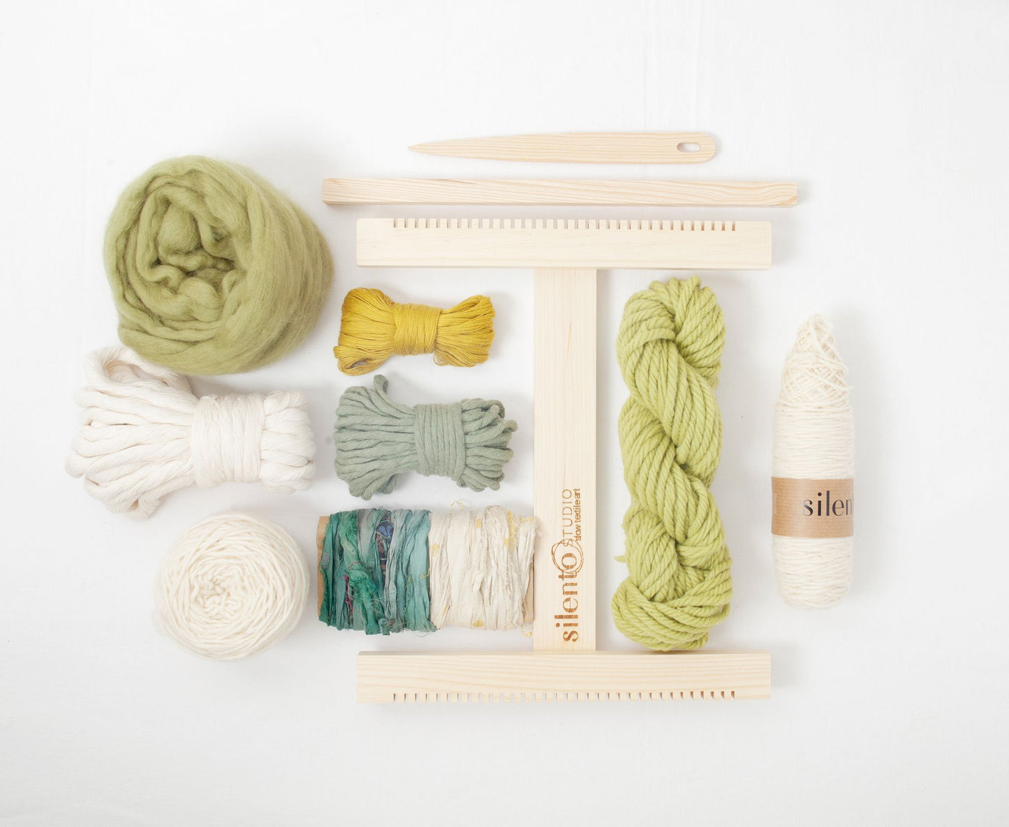 Kit de iniciación al telar para iniciarte en el Arte Textil