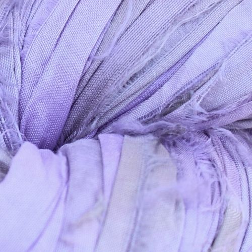 Cinta de seda sari reciclada - madeja de 100gr